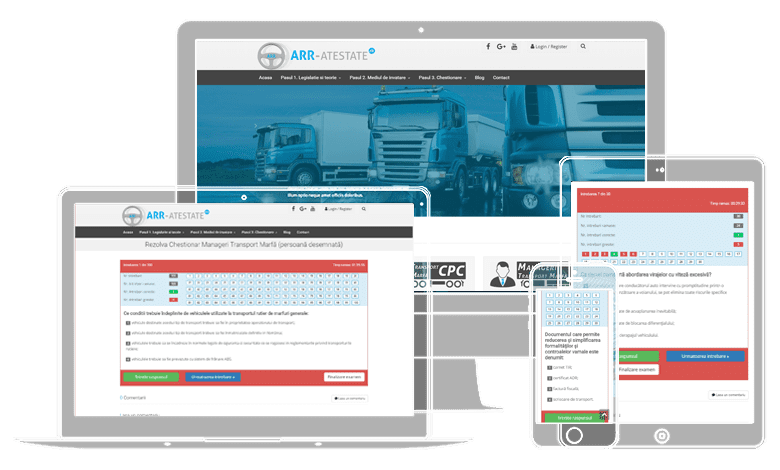 Atestate ARR Profesionale