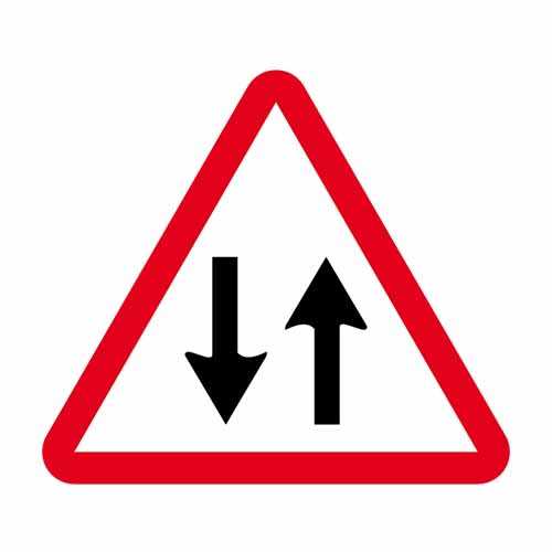 Care este semnificația indicatorului din figura alăturata?