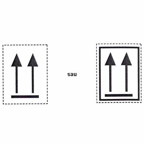 Cum vă comportaţi dacă trebuie să transportaţi colete care prezintă eticheta din imagine?